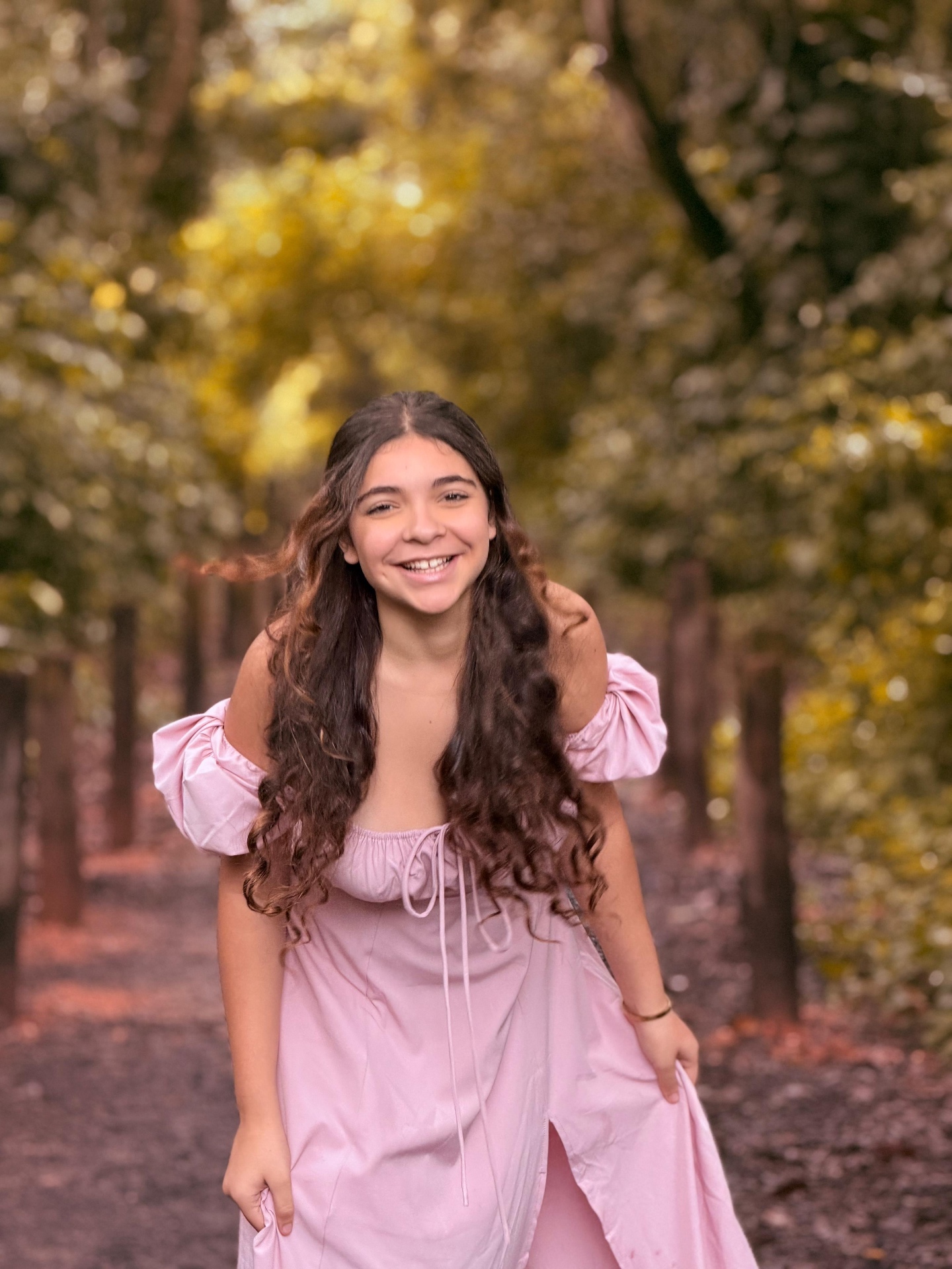 Sophia sorrindo